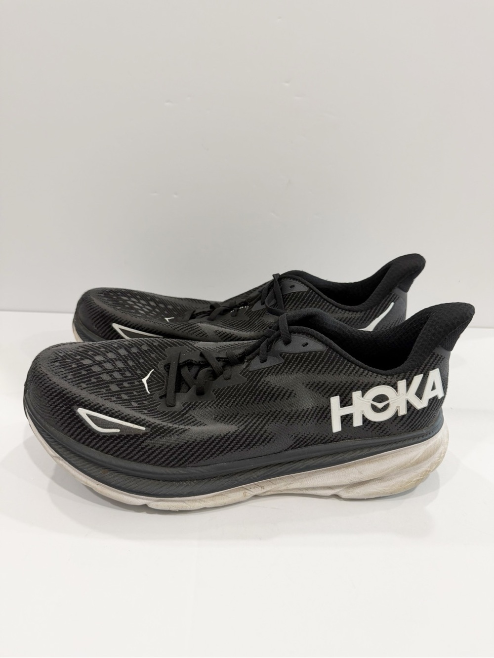Hoka One One Wide Width Clifton 9 Men’s Shoes - Picture 4 of 11